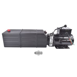 3.7 Gal 14 Quart Hydraulic Power Unit 3HP 220V 2950 PSI 2880 RPM Car Lift Pump for 2 Post Lifts (Single Acting) Brand New - Product Image 6