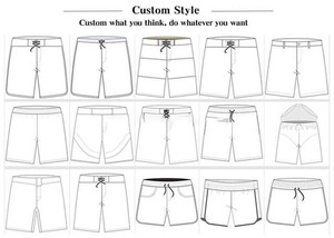 กางเกงขาสั้นวินเทจพรีเมียมสำหรับผู้ชาย ผ้าฝ้าย 100% เฟรนช์เทอร์รี่ฟลีซ สวมใส่สบาย เหมาะสำหรับออกกำลังกาย แห้งเร็ว เป็นมิตรกับสิ่งแวดล้อม ขอบดิบ - Product Image 4