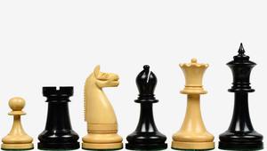 Classic 1904 Reproduction <b>Chess</b> <b>Set</b> by American <b>Chess</b> Company Ebony And Boxwood 3.8 King At <b>Cheap</b> Price - Product Image 6