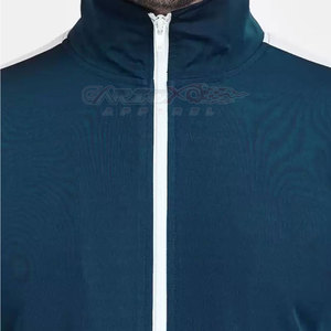 Ensemble de survêtement 2 pièces imperméable pour homme, veste zippée décontractée, pantalon de sport, sweat-shirt - Product Image 6