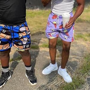 Pantalones cortos de hombre ligeros con cordón informal de alta calidad a la moda de verano personalizados hechos por Dress Sports - Product Image 3