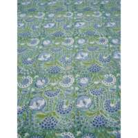 Ensemble de nappes et de serviettes en toile de coton lavable, écologiques, modernes, avec un magnifique motif floral imprimé à la main, vente en gros