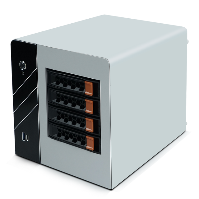 N100 Nas Motherboard 4 Bay Storage Server Computer N100 Four Hard Disk Slots NAS Cloud Nas Storage Server Chassis