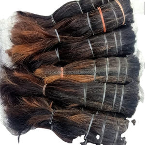 Vente en gros de poils de queue de buffle et cheval noirs et bruns de qualité supérieure 6-20 pouces Artisanat naturel en agate M R S EXPORTS - Product Image 2