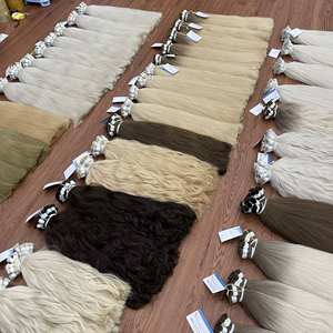 Cabello Natural Negro y de Colores de Alta Calidad, de 20-80 cm, en Paquetes a Granel, Venta al por Mayor Directa de Fábrica en Rusia - Product Image 6