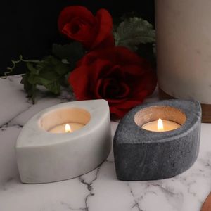 New And Trending Design Large Marble Candle Holder For Oversized Candles Providing Visual Balance And Timeless <b>Aesthetic</b> - Product Image 6