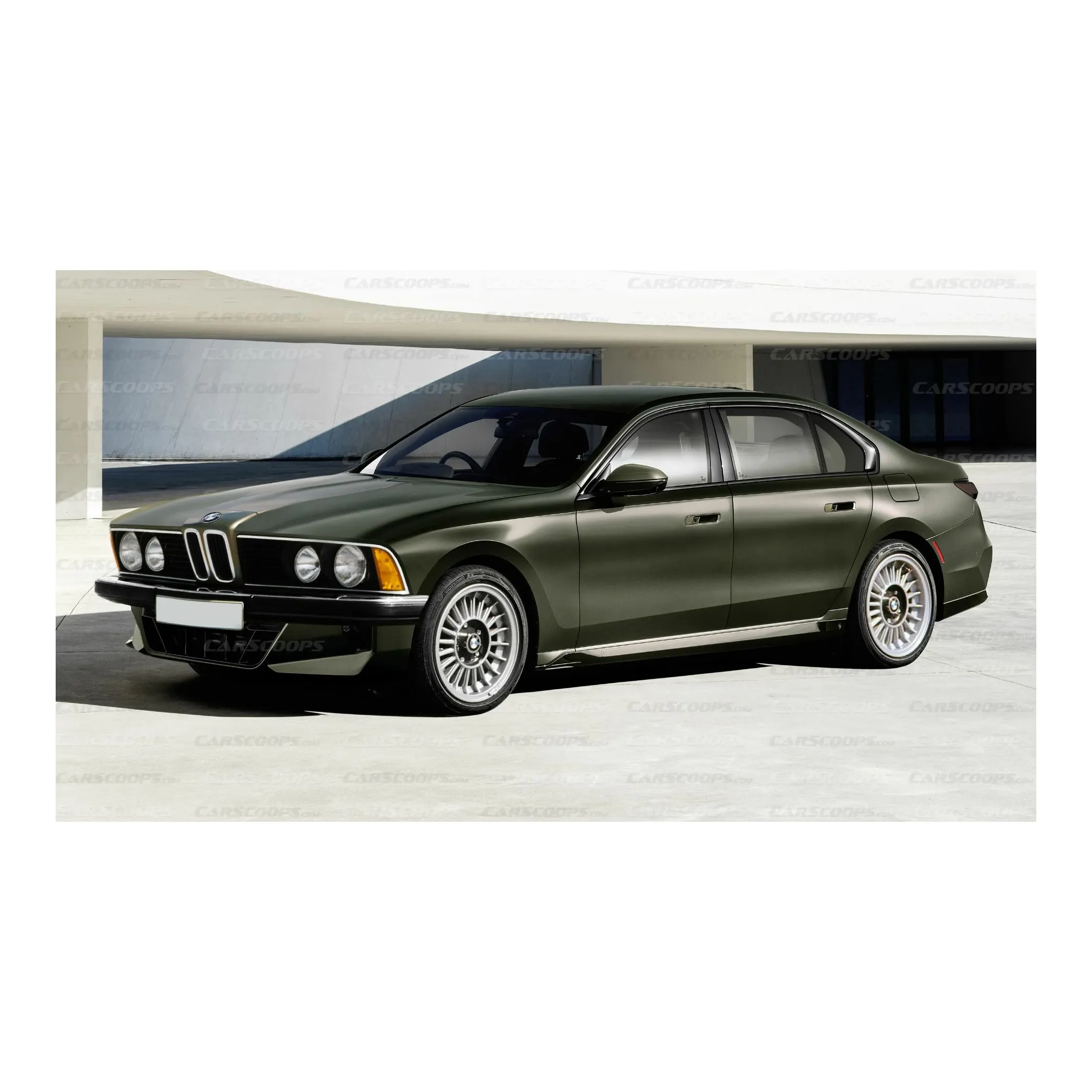 BMW 7 Series (E23) / B M W 7-SERIES ALL BLACK