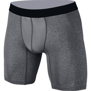 2025 vente chaude Shorts de Compression séchage rapide taille moyenne Logo toile personnalisée pour hommes femmes course sueur athlétique Fitness - Product Image 4