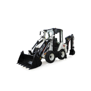 Pelle rétrocaveuse Hidromek 4x4 livrée avec quatre roues motrices et bras chargeur multifonctionnel - Product Image 6