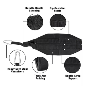 Sangle d'entraînement abdominale en néoprène de qualité supérieure pour exercices de traction, musculation et renforcement du tronc - Product Image 5