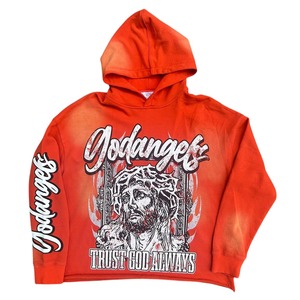 Streetwear personnalisé, pulls à capuche et pantalons évasés, lavage en fondu avec motif sérigraphié, ensemble de survêtement assorti en deux pièces - Product Image 3