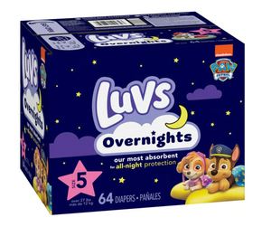 Couches pour bébés Premium Luvs – Toutes tailles – Douces, absorbantes, pour nouveau-nés, nourrissons et tout-petits – Confort et protection - Product Image 6