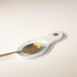 Nuevo Diseño Moderno, Reposacucharas de Mármol, Soporte para Cucharón y Tenedor, 100% Mármol Natural, Apto para Lavavajillas, Uso Doméstico en la Cocina, Buen Precio - Product Image 5
