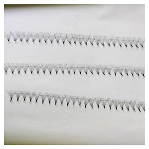 Extensiones de Pestañas Individuales Pre-fabricadas 12D Personalizadas Vietnam Easy Mix Gruesas 15mm Cachemira en Bandeja CC Nhu Y Eyelash NY12D - Product Image 1