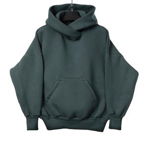 À la mode à manches longues rue pull à capuche pour hommes goutte épaule pull à capuche mode Logo personnalisé hommes sweats à capuche - Product Image 3