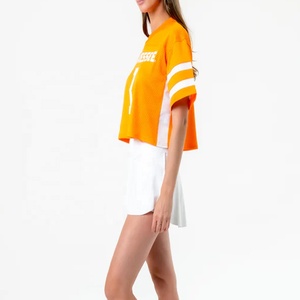 Vente en gros de maillots de football américain pour hommes, personnalisés, imprimés, à manches courtes, en mesh, respirants, anti-transpiration, antibactériens - Product Image 3