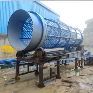 Usine de tri des déchets humides à haute capacité avec engrenage et moteur pour matériaux organiques 120t/j 7,5KW Puissance Construction Meilleur prix - Product Image 1