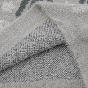 Pull Argyle confortable pour femme avec logo personnalisé/chaleur respirante de couleur pour la saison automne/hiver - Product Image 2