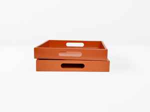 Vaisselle décorative rectangulaire en bois massif véritable naturel, plateau de service à fruits, plateau de service à café, plateau de service à café - Product Image 6