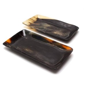 Bandeja de Servicio de Cuerno de Búfalo Natural de Alta Calidad - Product Image 3