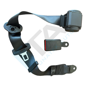 Ceinture de sécurité 3 points pour passager avec rétracteur, certifiée E9, pour bus, minibus, minivan, camping-car, caravane, fourgonnette - Product Image 4