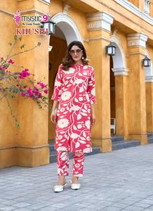 Colección elegante y moderna de tela de viscosa para adultos, estampado de diseñador pesado, parte superior e inferior para ropa india y paquistaní - Product Image 2