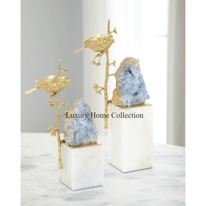 Escultura de Metal de Arte Moderno de tendencia de venta Vintage para decoración de mesa de sala de estar esculturas de acentos y pieza de espectáculo al mejor precio - Product Image 4