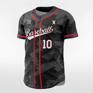 Camiseta de Béisbol de Buena Calidad con Logotipo Bordado Personalizado, Mangas Cortas, Secado Rápido, Color Liso, Servicio OEM Personalizado - Product Image 4