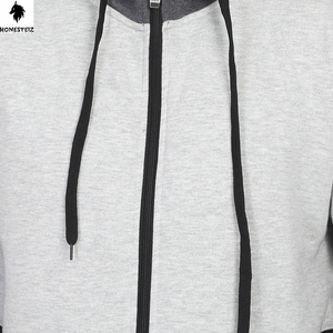 เสื้อฮู้ดสวมหัวของผู้ชายผ้าโพลีเอสเตอร์ผ้าฝ้าย100% น้ำหนักเบาลวดลายสีพื้นลำลองออกแบบได้ตามต้องการสำหรับฤดูหนาว - Product Image 5