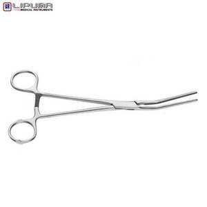 Abrazaderas atraumáticas POTTS en ángulo quirúrgico 22 cm tejido vascular delicado instrumentos médicos precio al por mayor - Product Image 3