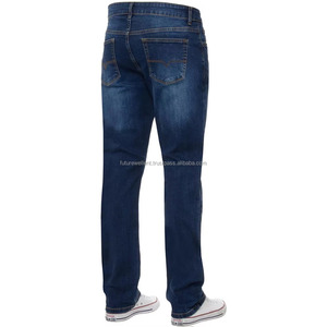 กางเกงยีนส์ทรงสกินนี่สำหรับผู้ชายสีฟ้าอ่อนกางเกงยีนส์ทรงสกินนี่ทรงสลิมฟิตสำหรับผู้ชาย - Product Image 5