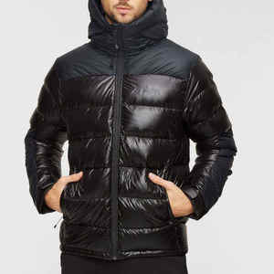 Venta caliente servicio OEM más tendencia logotipo personalizado chaqueta acolchada para hombre chaqueta acolchada abrigo largo mantener caliente chaqueta de invierno - Product Image 4