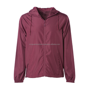 Wholesale Custom Windbreaker Zipper-Up Autumn <b>Hoodies</b> Breathable Windproof Plain Dyed <b>Gym</b> Outdoor Casual Wear Factory Price - Product Image 6