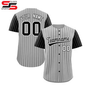 Venta al por mayor, ropa de béisbol y softbol, camiseta Unisex de secado rápido, camisetas, ropa de béisbol y softbol, impresión por sublimación - Product Image 6