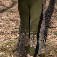 Leggings de yoga respirants de qualité supérieure à motif écossais avec strass, anti-transpiration, écologiques, effet ventre plat, taille haute personnalisable pour femme