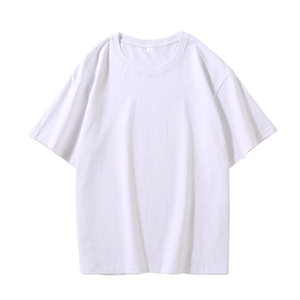 T-shirt en jersey à manches courtes pour homme, coupe ample, couleur unie, 180 grammes, logo imprimé personnalisé sur le devant, séchage rapide, écologique, haute qualité - Product Image 5