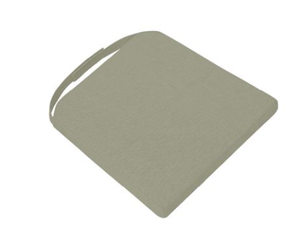 Cojín Impermeable para Silla de Exterior 42x40x36x4cm con Correa y Diseño de Cremallera, Funda Extraíble y Lavable, Relleno de Esponja - Product Image 4