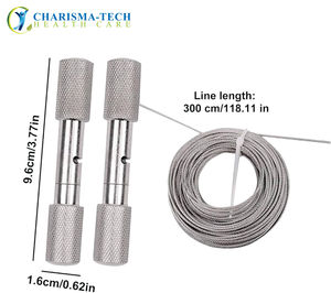 Stainless Steel Handle Saw Wire Dehorning Instruments Calf Horn Remover Saw Wire Dehorner Sutter OB - Product Image 4