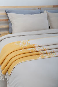 Couverture en coton 100% couverture dobby jacquard - Product Image 4