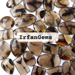 Top qualité taille libre naturel Montana Agate lâche pierres précieuses guérison Cabochon Lot pour la fabrication de bijoux guérison pierres précieuses Montana - Product Image 6