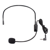 Microphone filaire 3.5MM casque Studio conférence Guide discours haut-parleur support Microphone pour amplificateur de voix micros portables