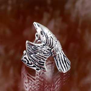 Unique Latest Eagle Brass <b>Ring</b> Silver Plated Vintage Tribal <b>Chunky</b> Eagle Statement Handmade <b>Ring</b> Wholesale <b>Ring</b> For Men's - Product Image 2