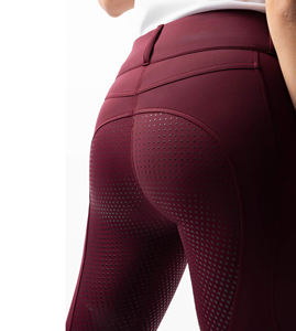 Pantalones de Equitación para Mujer al por Mayor, Jodhpurs con Asiento Completo de Silicona, Estampados, Transpirables, de Secado Rápido, hasta la Rodilla - Product Image 5