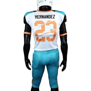 Conjunto de uniformes de fútbol americano, Jersey personalizado de sarga, Mejor Equipo Juvenil - Product Image 6