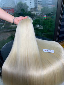 Extensions de cheveux en vrac couleur blonde toutes longueurs de 12 à 32 pouces 100% cheveux vierges vietnamiens - Product Image 4