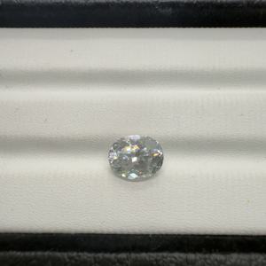 เพทายเจียระไนเป็นรูปไข่คริสตัลธรรมชาติ5.59cts ไม่มีสี10.9x8.7x6.2มม. สำหรับการทำเครื่องประดับ - Product Image 5