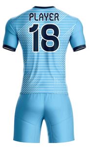 Kit de football respirant personnalisé Service OEM Maillots de football personnalisés et uniformes de football Ensembles de maillots de football sublimés - Product Image 3