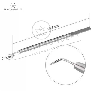 Outils de beauté écologiques de qualité supérieure en acier inoxydable Outils de levage de cils de couleur unie Forme liquide Lifting des cils - Product Image 4