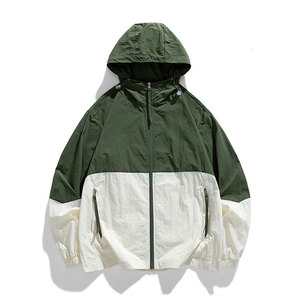 <b>Men's</b> High Street Style <b>Windbreaker</b> Jacket Best Quality Comfortable Wool and Nylon Polyester <b>Windbreaker</b> Jacket For <b>Man</b> - Product Image 3
