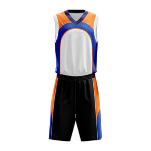 Ensembles d'uniformes de basketball pour enfants unisexes, grande taille, respirants, antibactériens, anti-UV, séchage rapide, haute qualité, personnalisables - Product Image 1